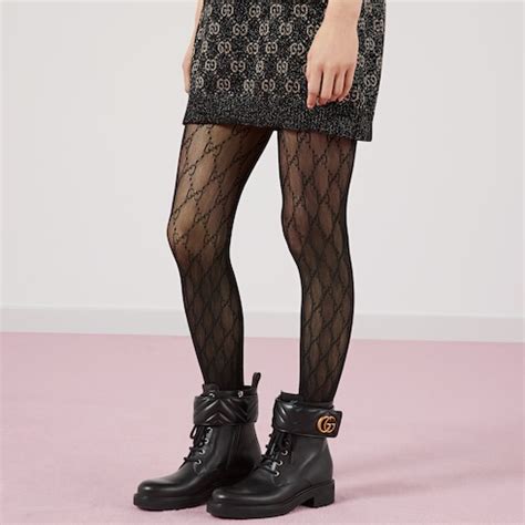 gucci black nylons|Black Interlocking G Tights .